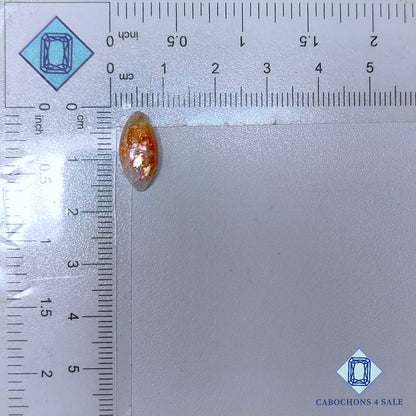 Madras Sunstone Marquise Cabochons