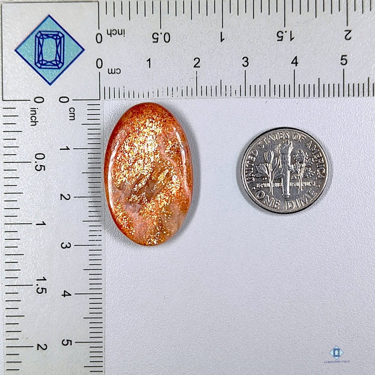 Madras Sunstone Oval Cabochons