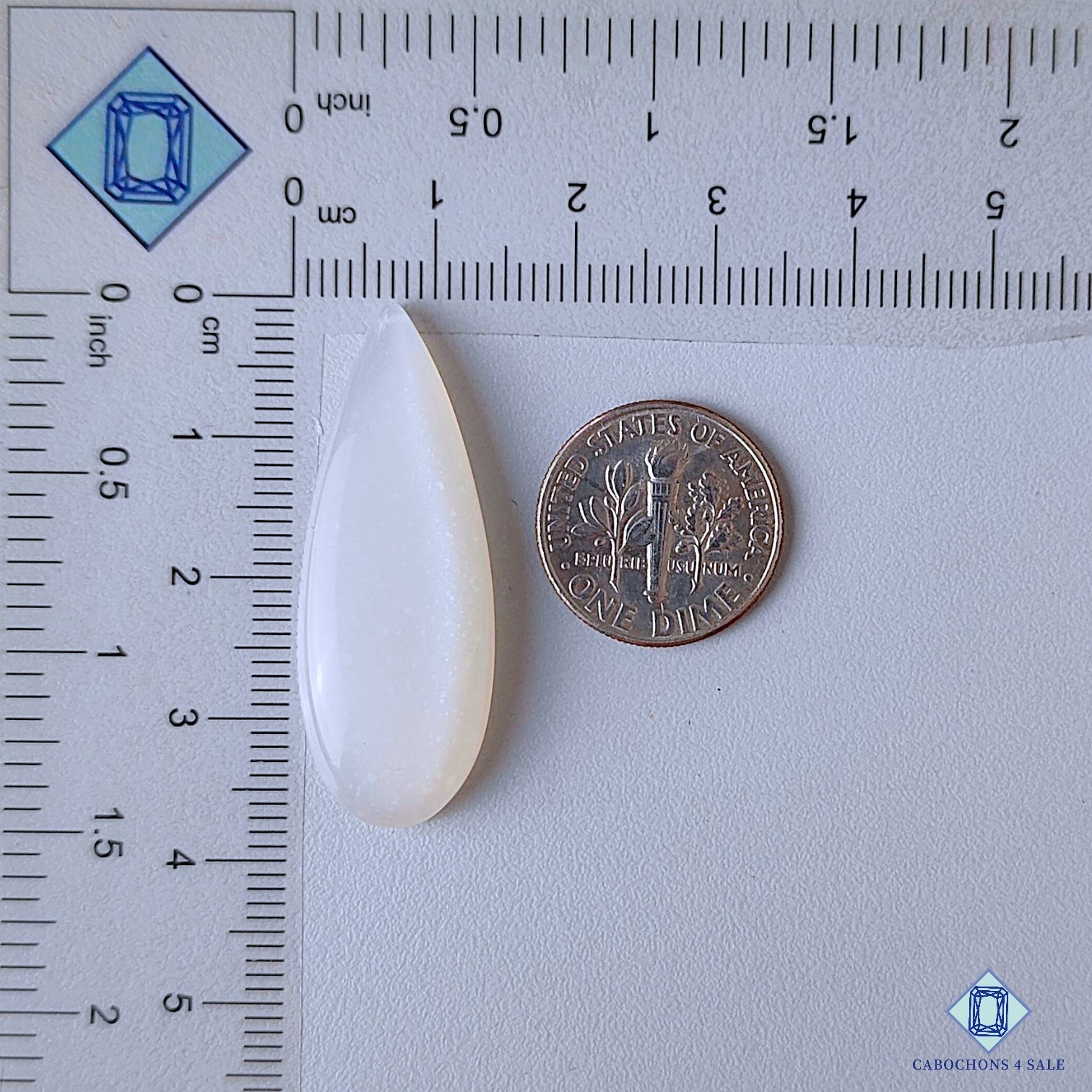 Madras White Moonstone