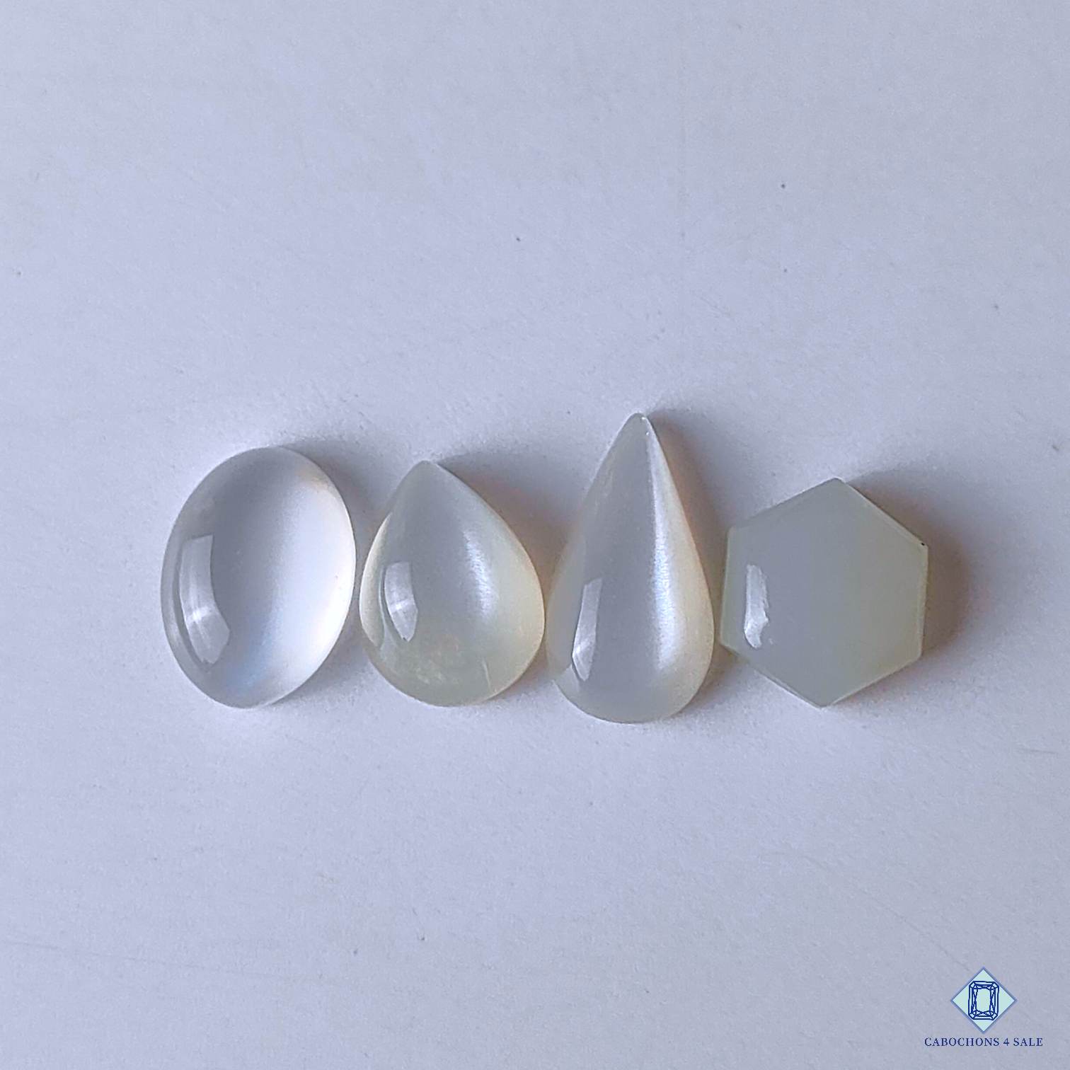 Madras White Moonstone