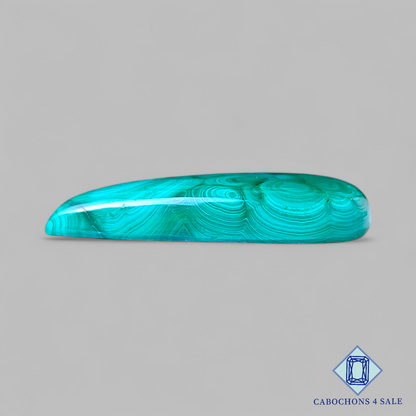 Natural Malachite Pear Cabochons