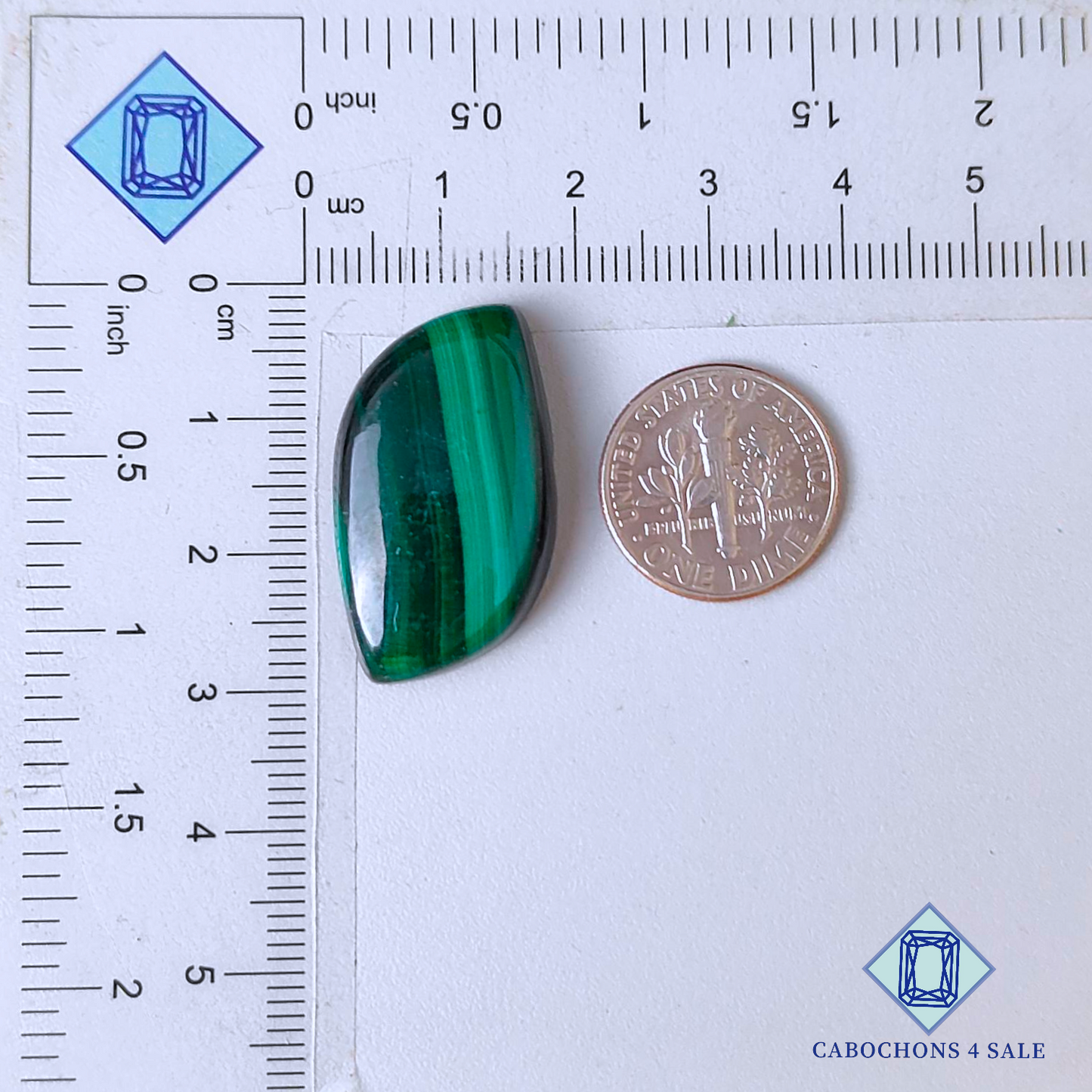 Natural Malachite Fancy Cabochons