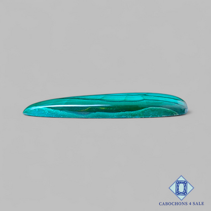 Natural Malachite Pear Cabochons