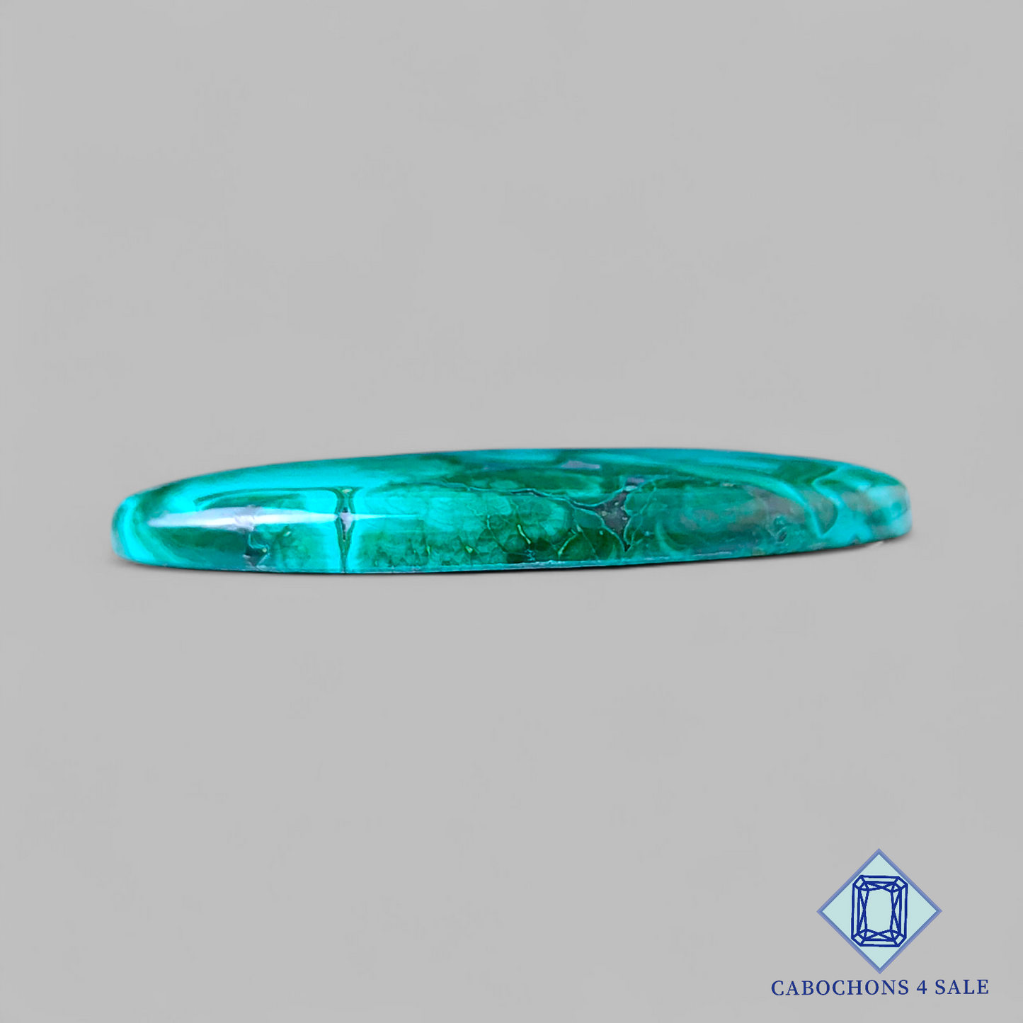 Natural Malachite Oval Cabochons