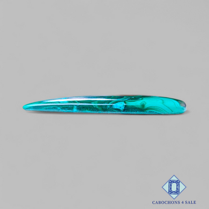 Malachite Pear Cabochons