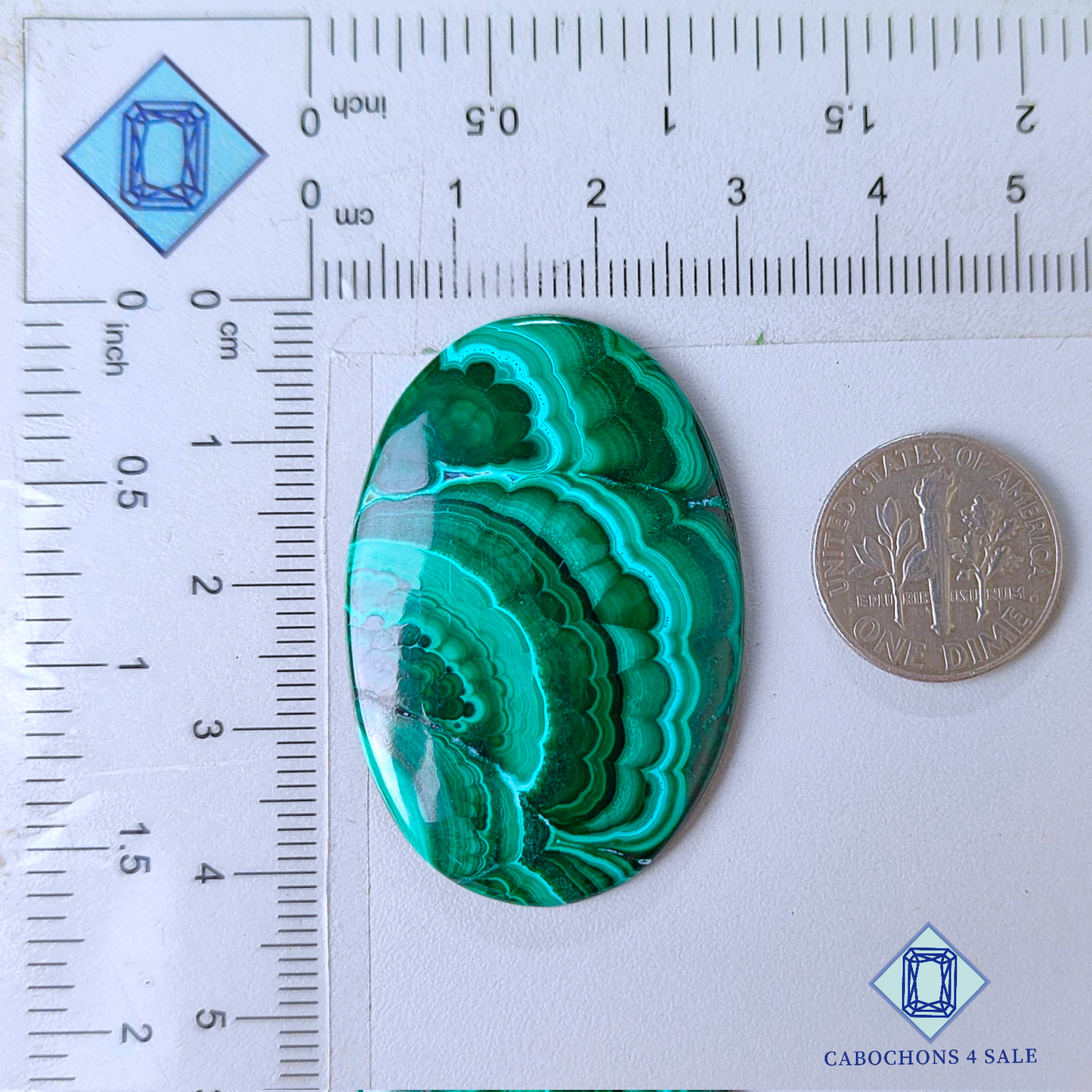 Malachite Oval Cabochons