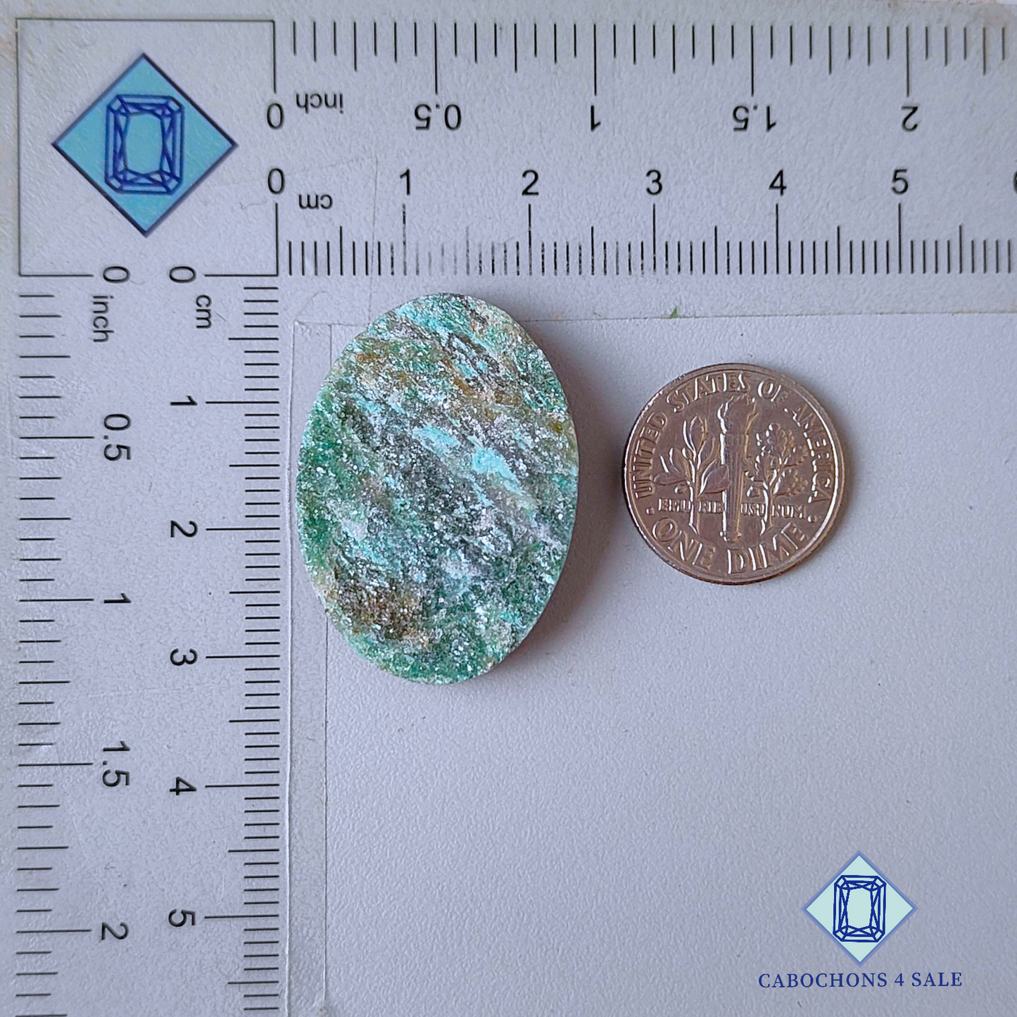 Malachite Oval Druzy