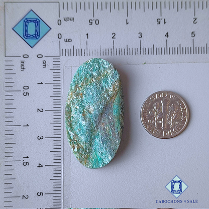 Malachite Oval Druzy
