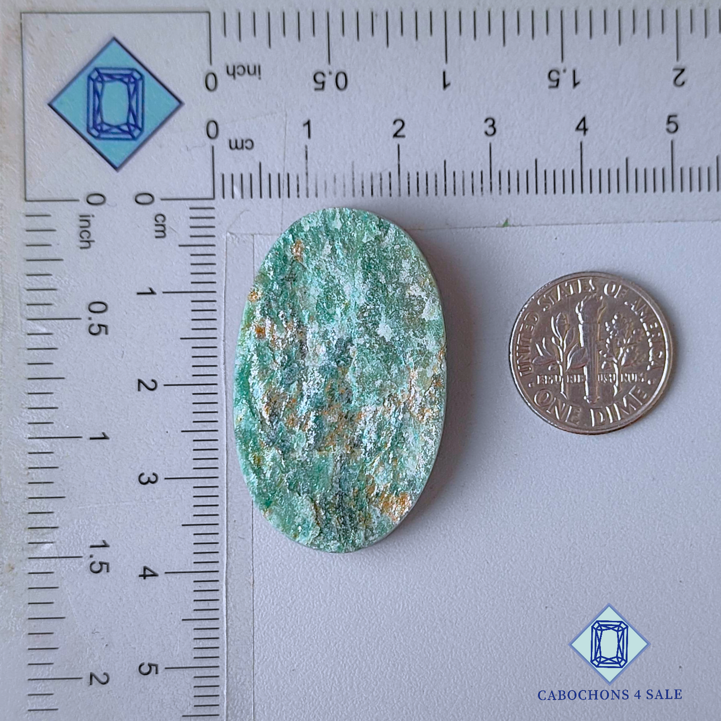 Malachite Oval Druzy