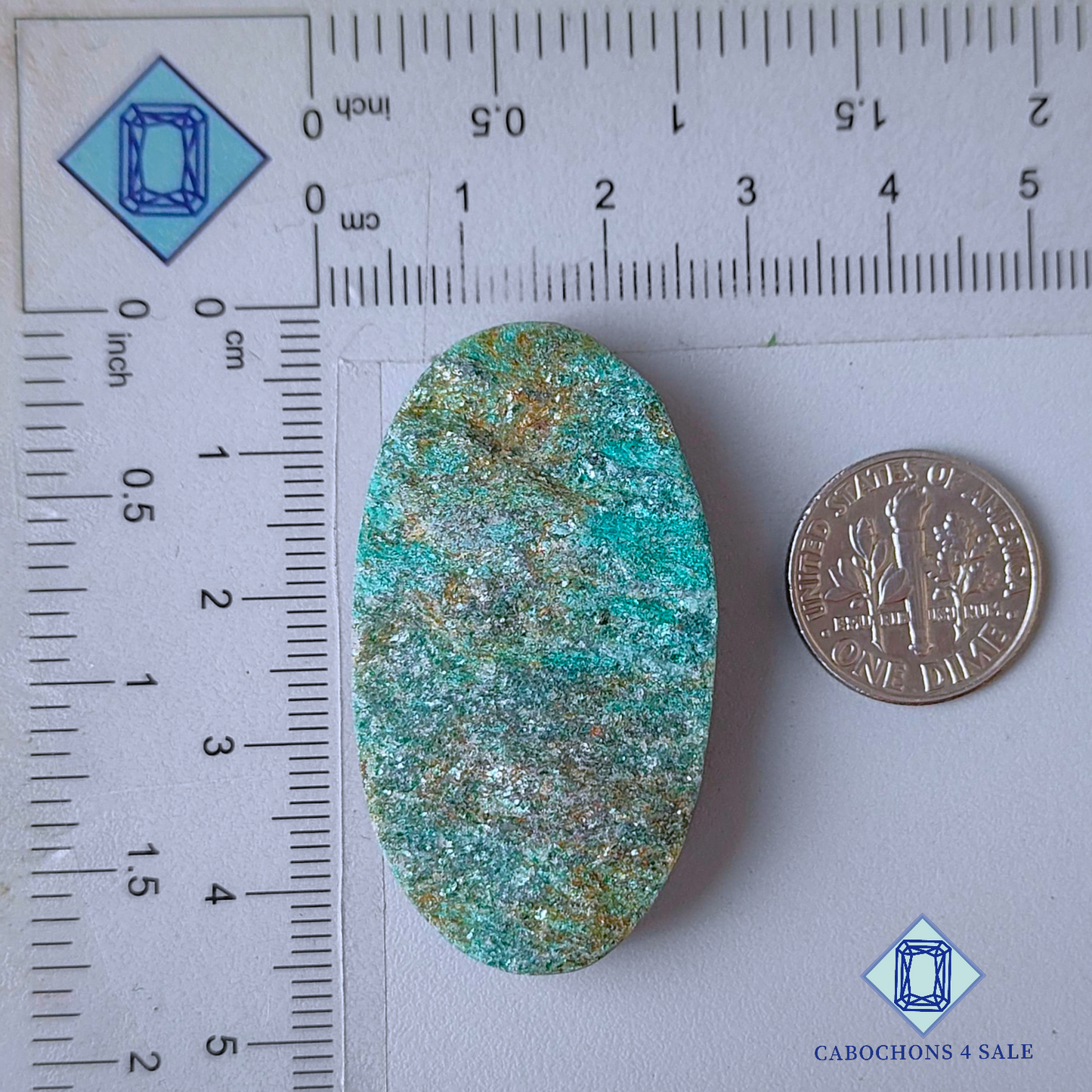 Malachite Oval Druzy