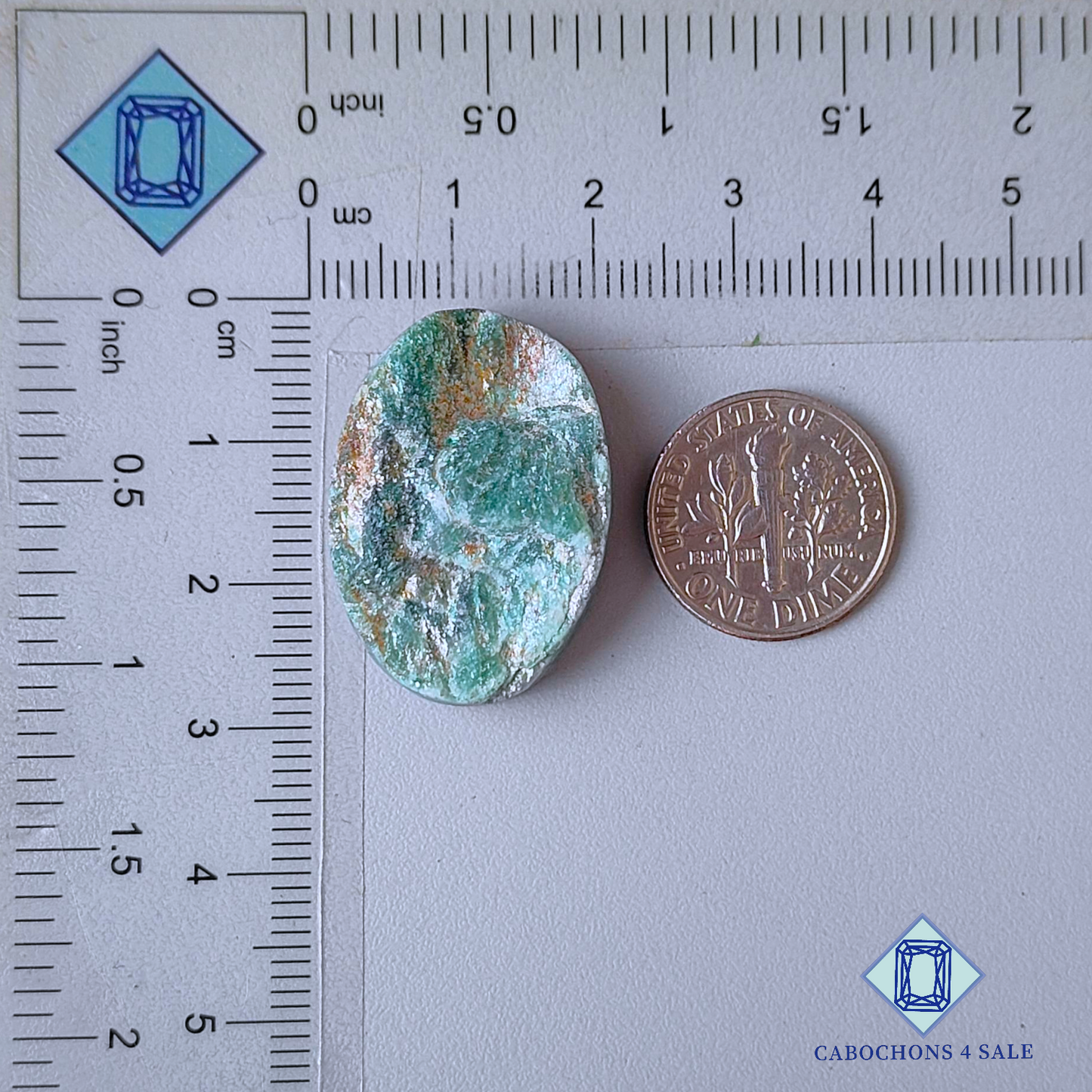 Malachite Oval Druzy
