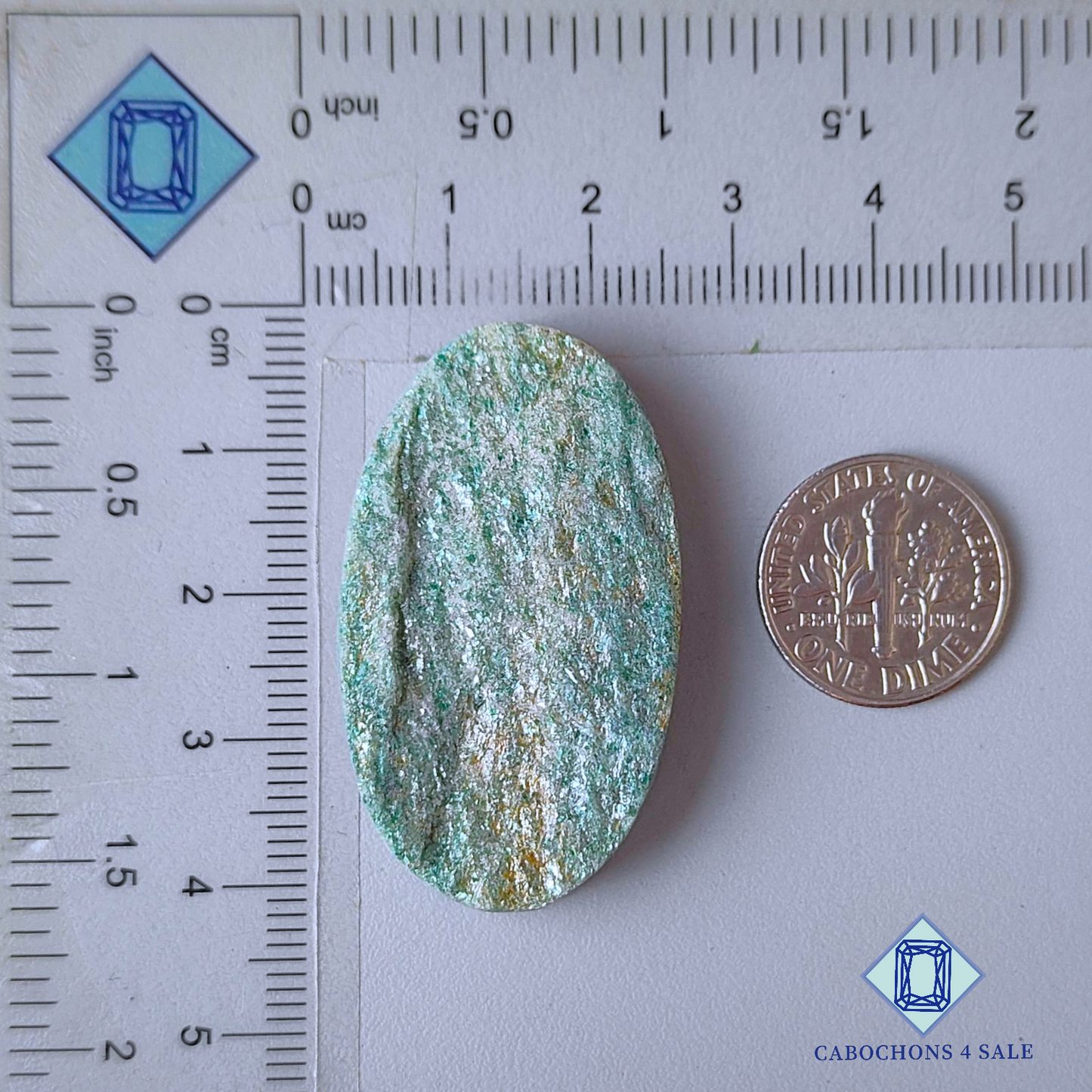 Malachite Oval Druzy