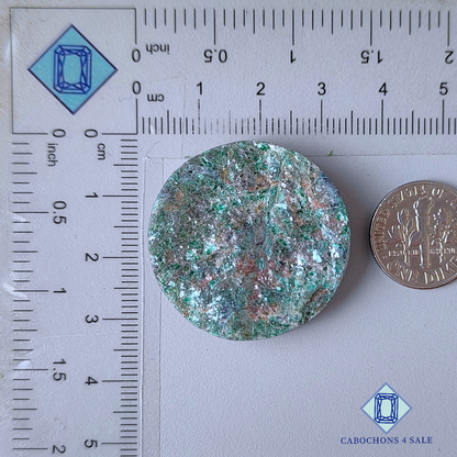 Malachite Round Druzy