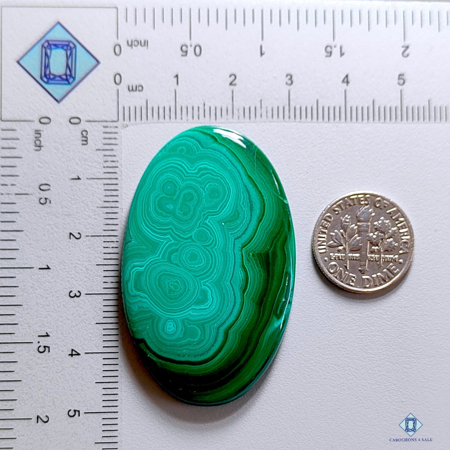 Malachite Oval Cabochons