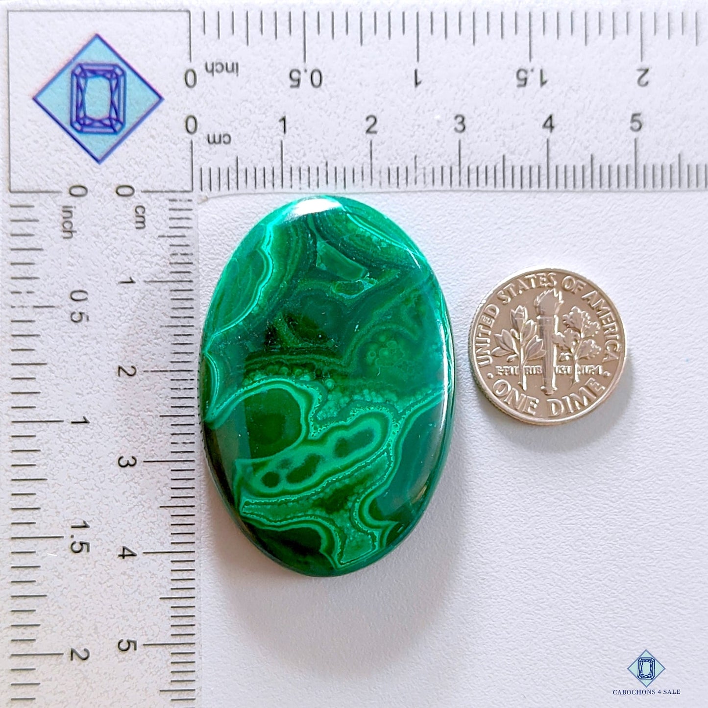 Malachite Oval Cabochons