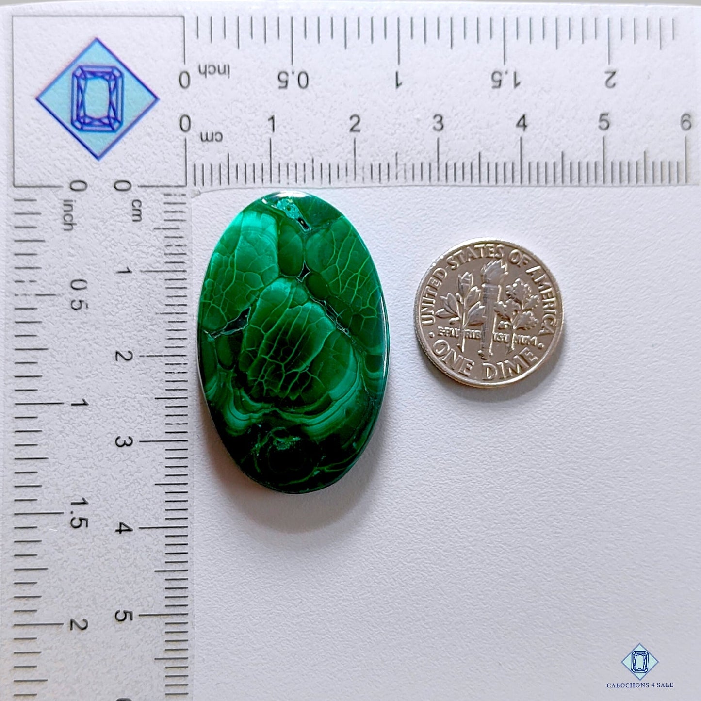 Malachite Oval Cabochons