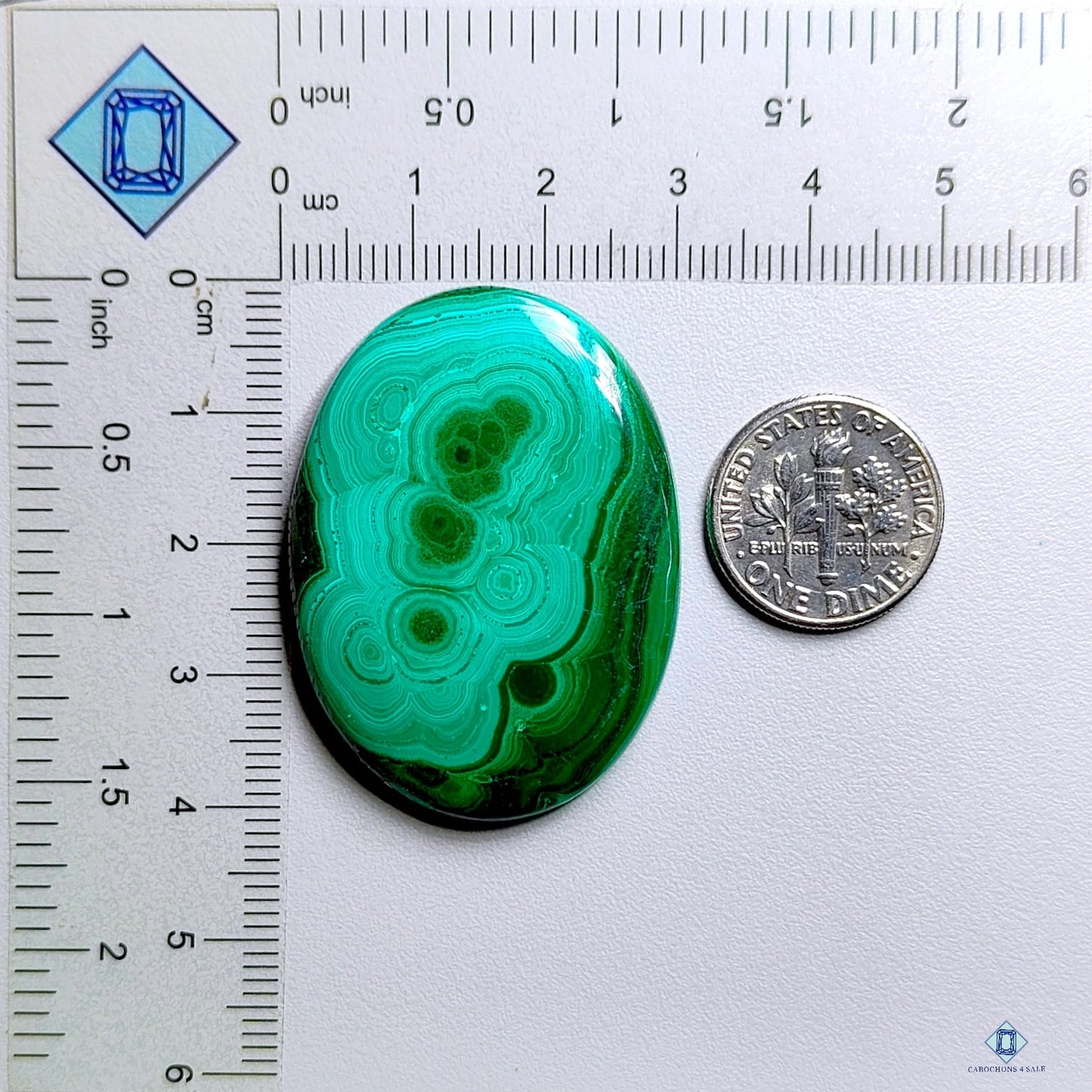 Malachite Oval Cabochons