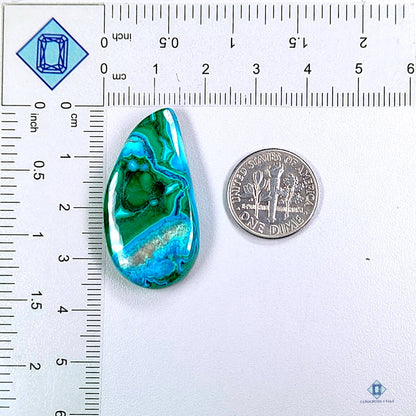 Malachite Chrysocolla Fancy Cabochons