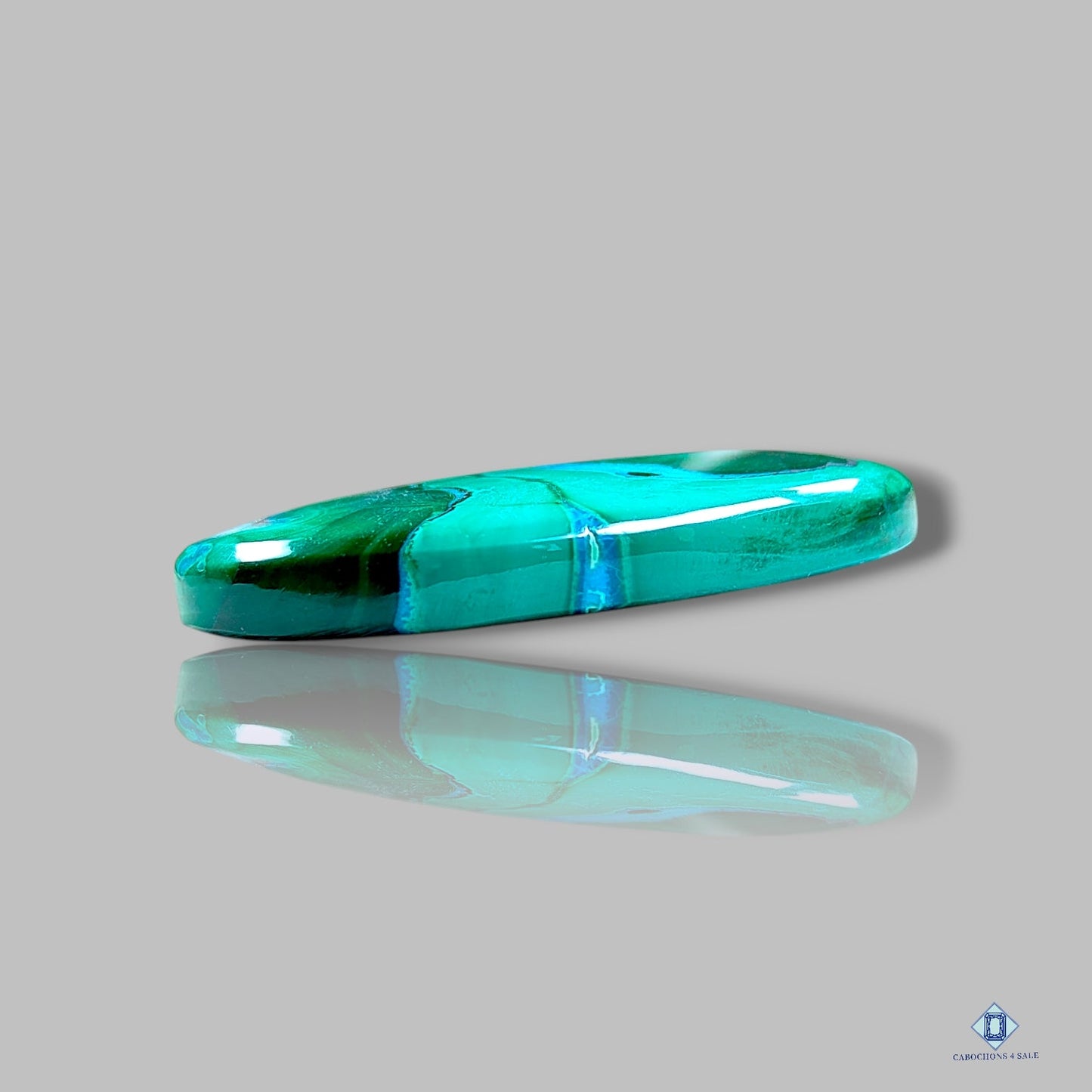 Malachite Chrysocolla Oval Cabochons