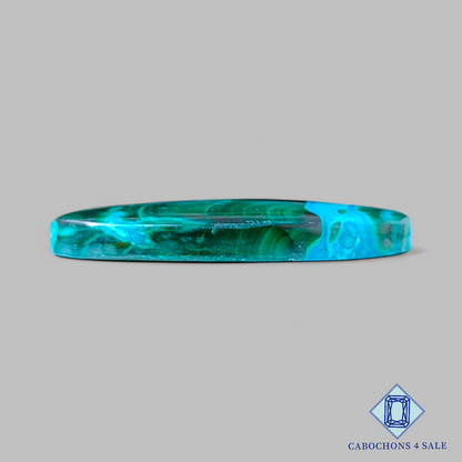 Natural Malachite Chrysocolla Oval Cabochons