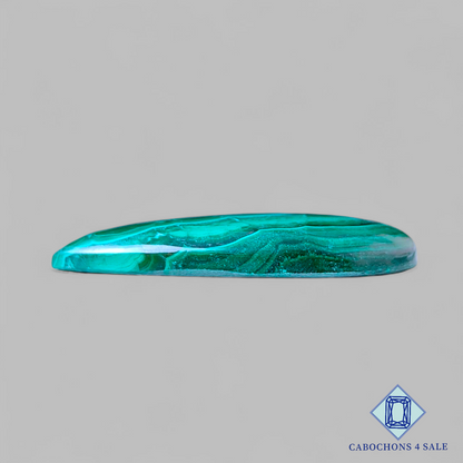 Natural Malachite Chrysocolla Pear Cabochons