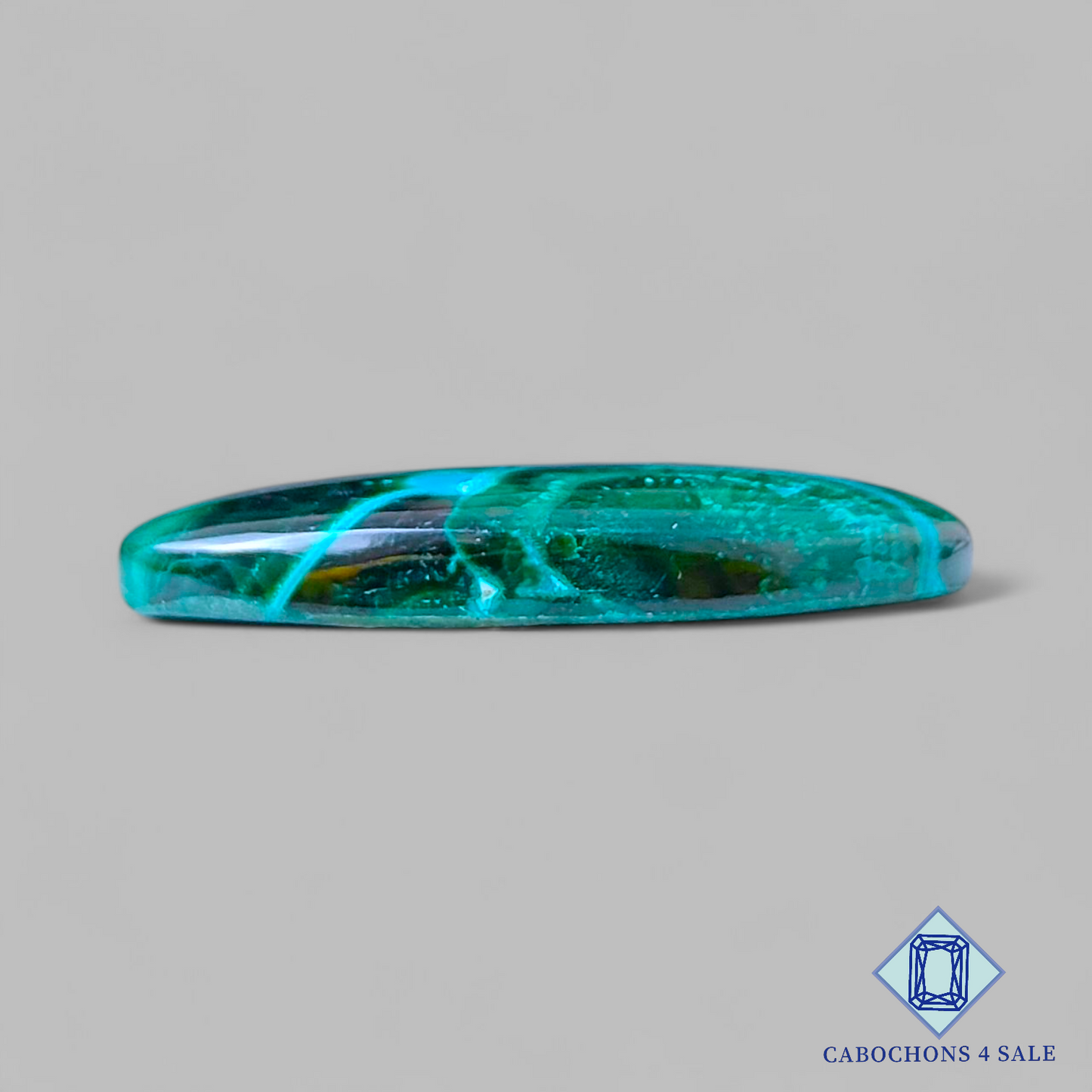 Natural Malachite Chrysocolla Oval Cabochons