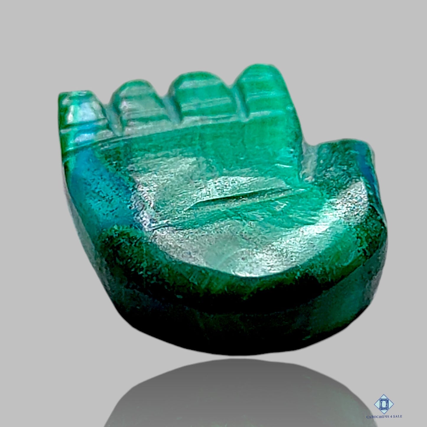 Malachite Chrysocolla Hand Carvings