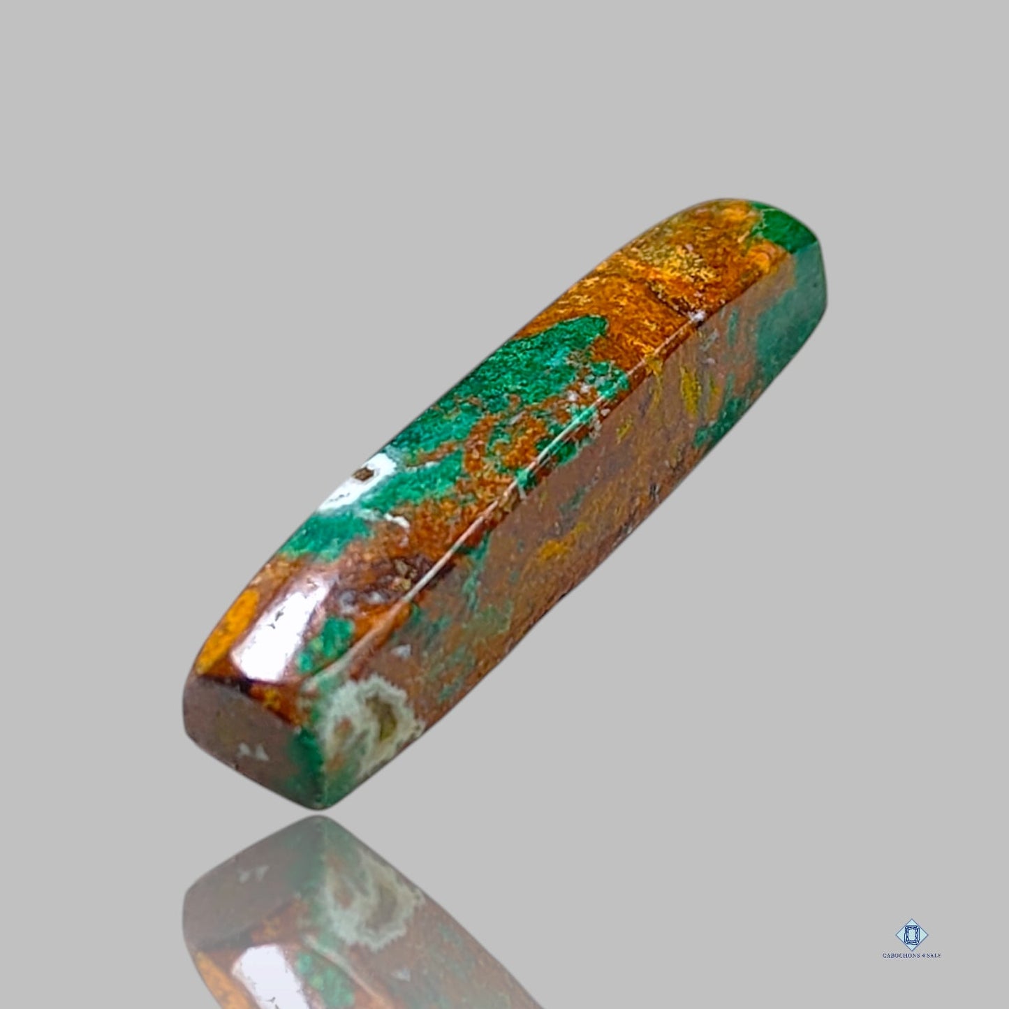 Malachite Chrysocolla Rectangle Cabochons