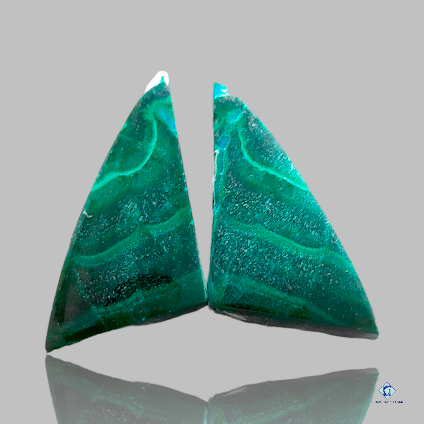 malachite-Fancy-cabochons