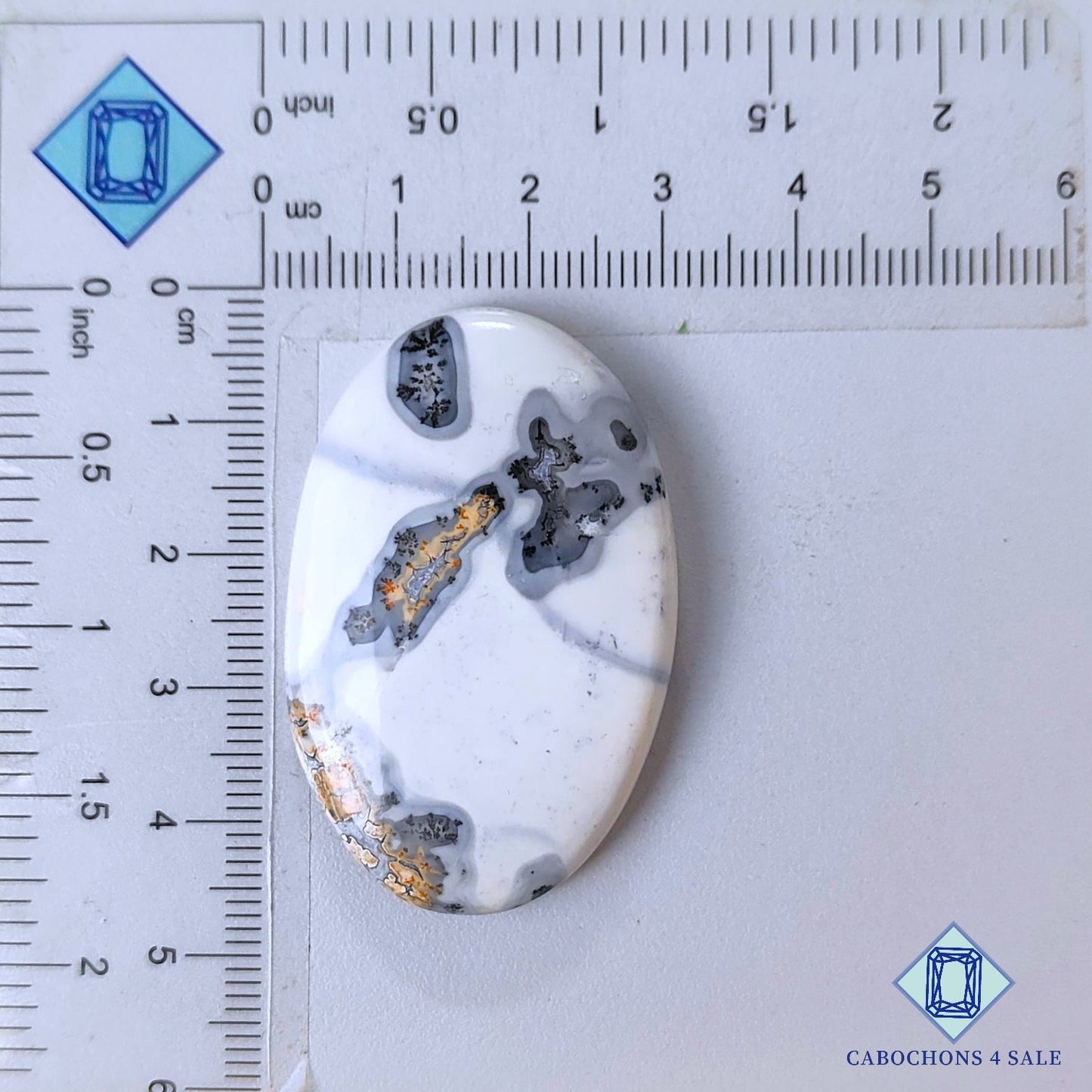 Natural Maligano Jasper Gemstone  Oval Cabochons 45*29*6mm from Indonesia available for sale