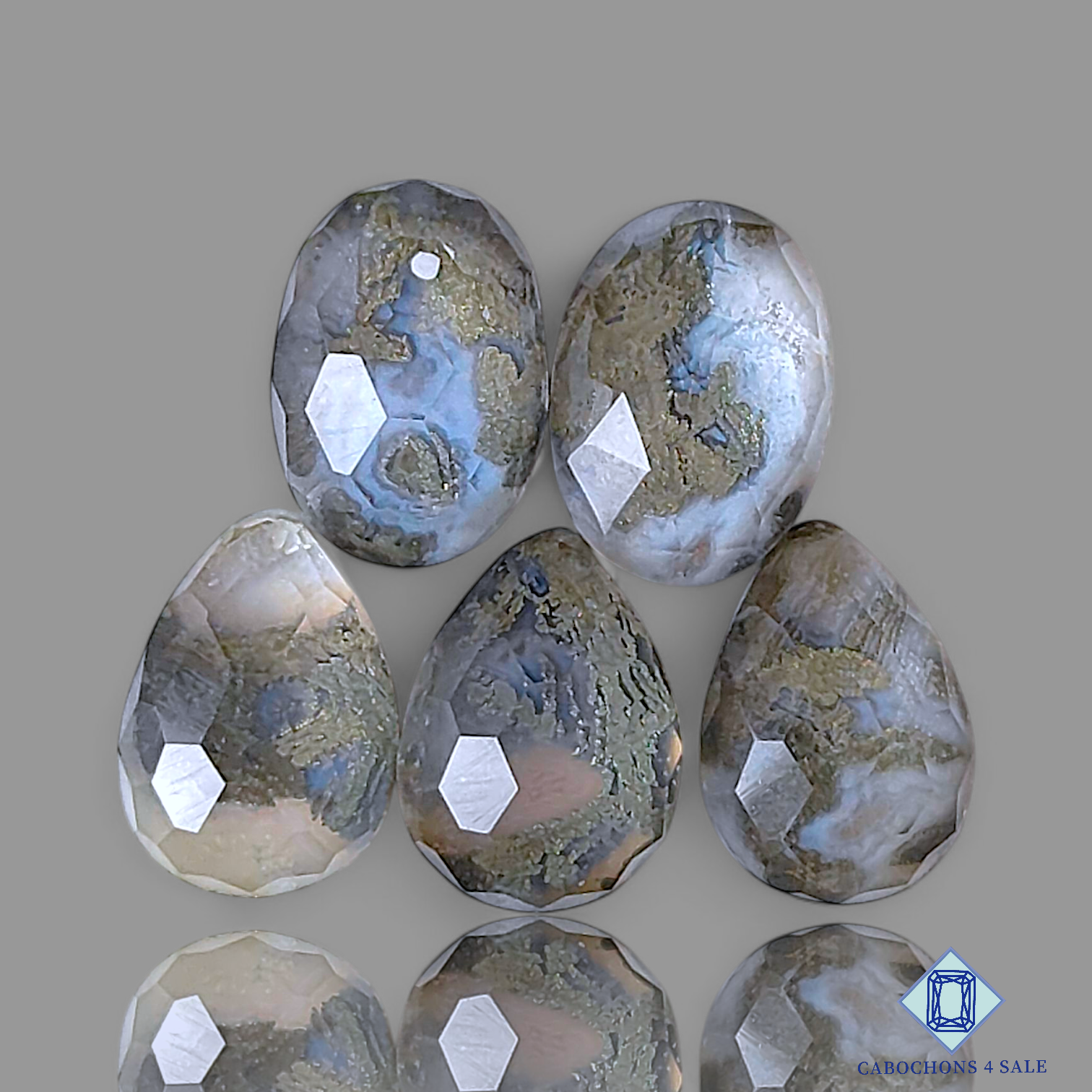 Marcasite + Crystal Quartz Doublet