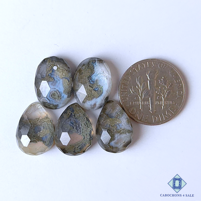 Marcasite + Crystal Quartz Doublet