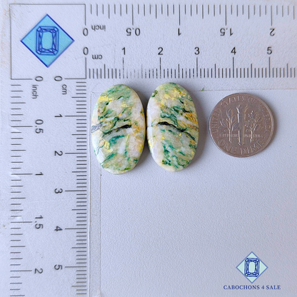 Pares ovalados de mariposita