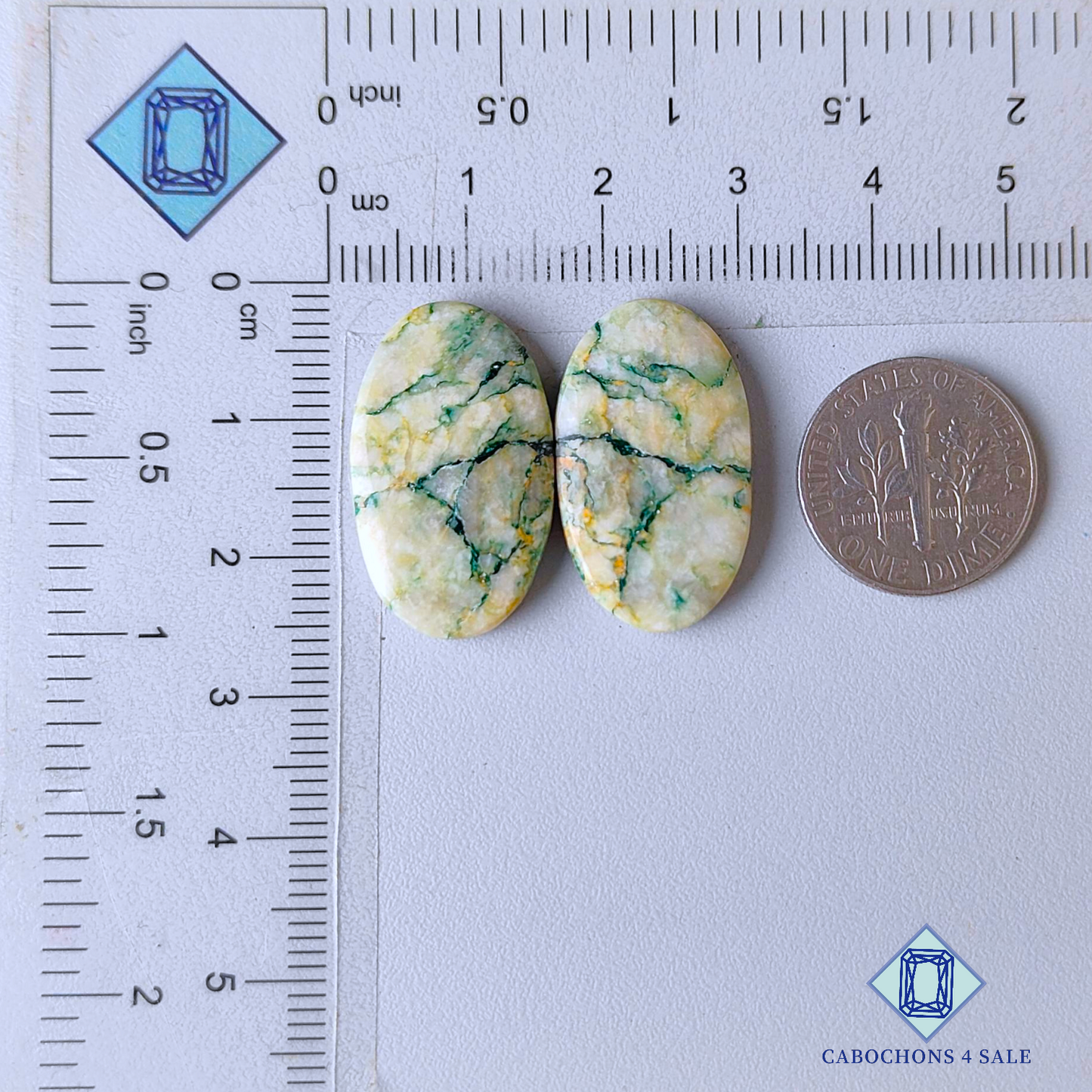 Mariposite Oval Pairs