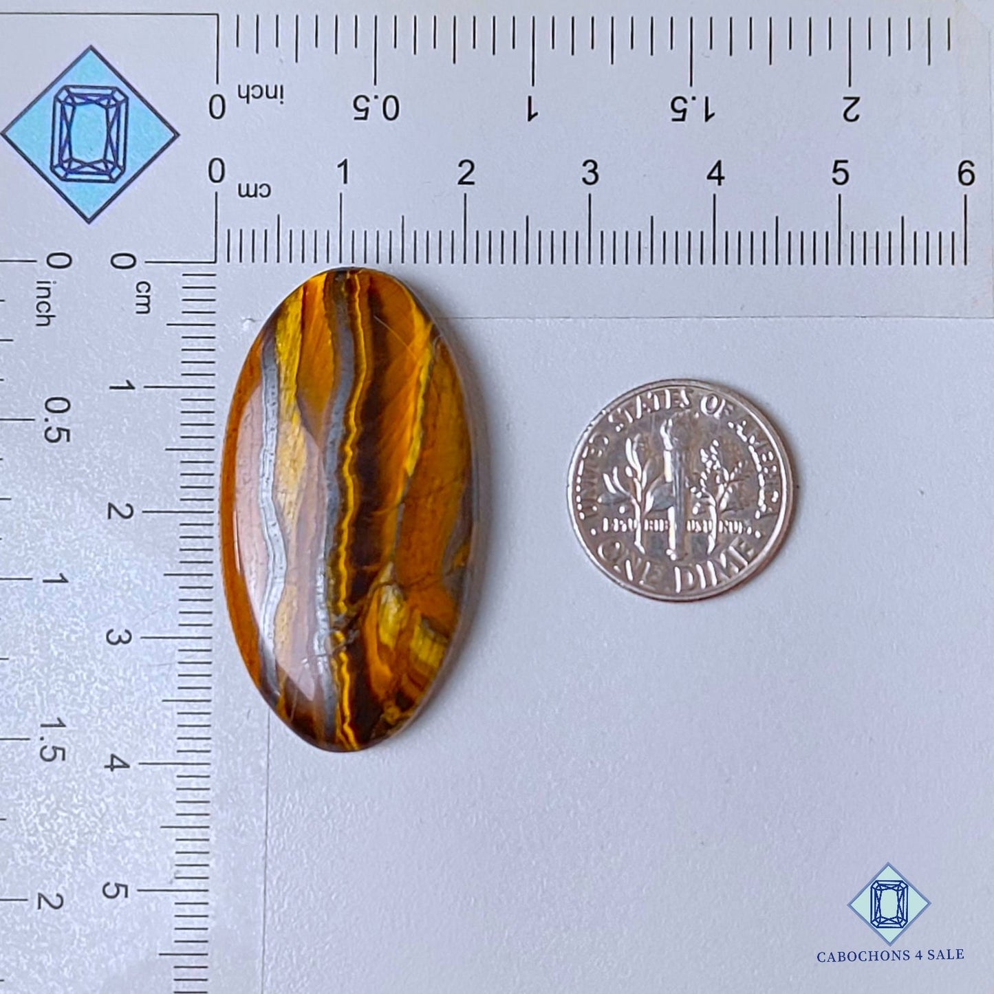 Natural Marra Mamba Tiger Eye Gemstone  Oval Cabochons 38*20*6mm from Australia  available for sale