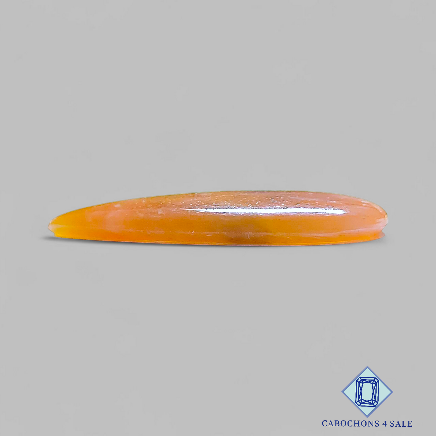 Cabujones de pera de piedra solar con enrejado arcoíris de lluvia de meteoritos