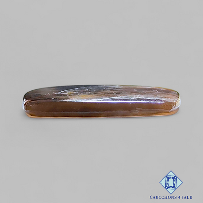 Cabujones de fantasía de piedra solar con enrejado arcoíris de lluvia de meteoritos