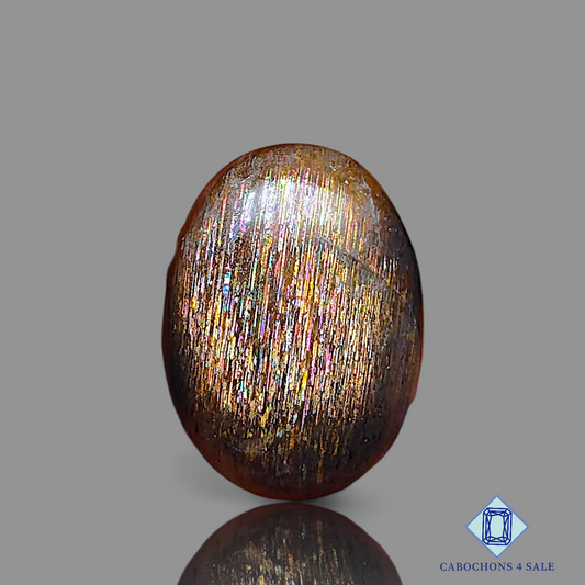 Meteor Shower Rainbow Lattice Sunstone