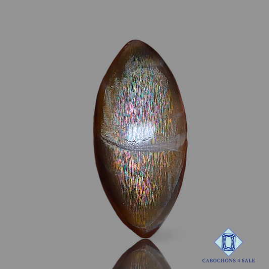 Meteor Shower Rainbow Lattice Sunstone