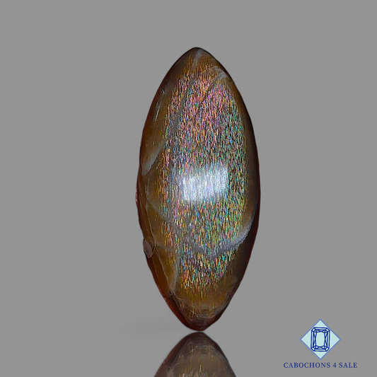 Meteor Shower Rainbow Lattice Sunstone