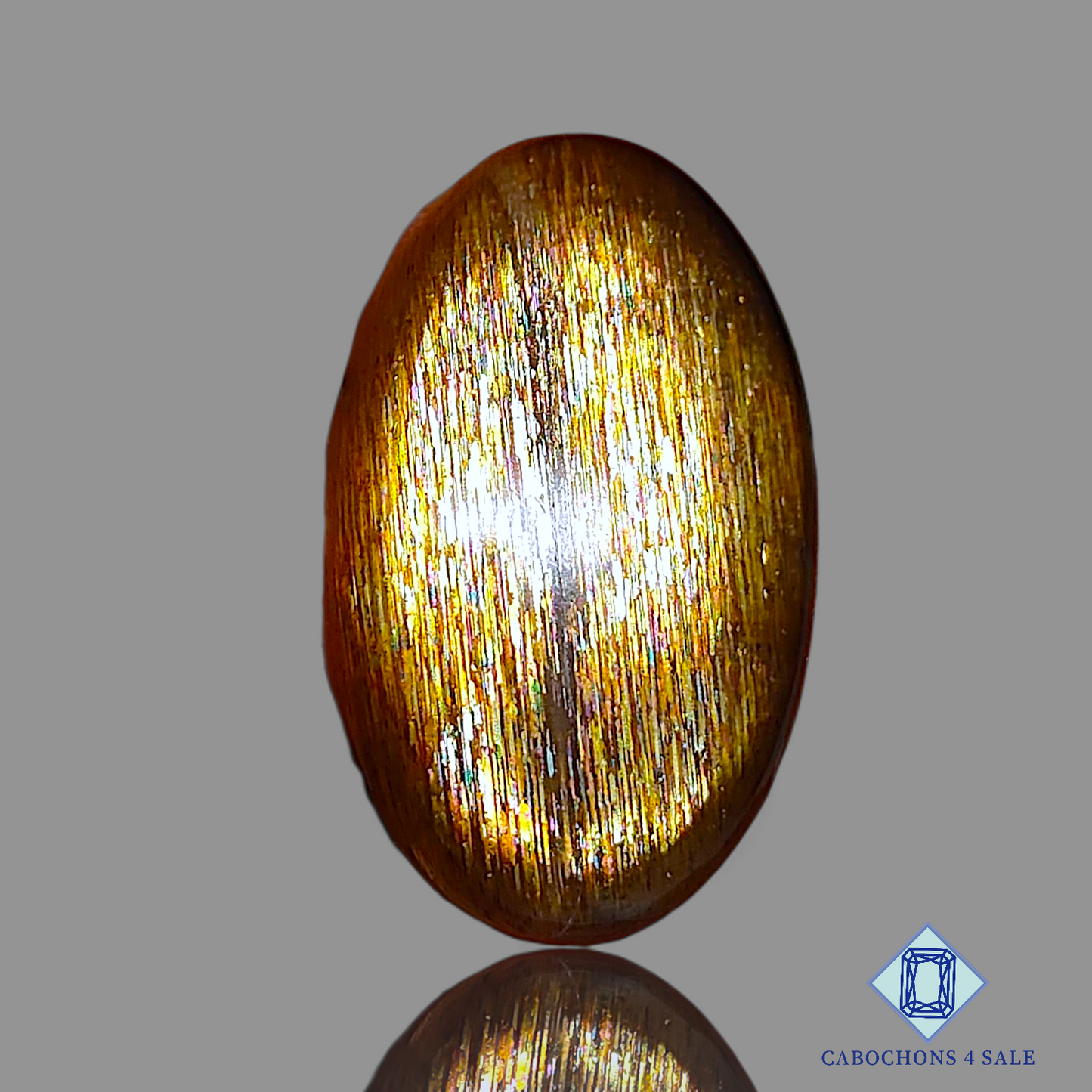 Meteor Shower Rainbow Lattice Sunstone