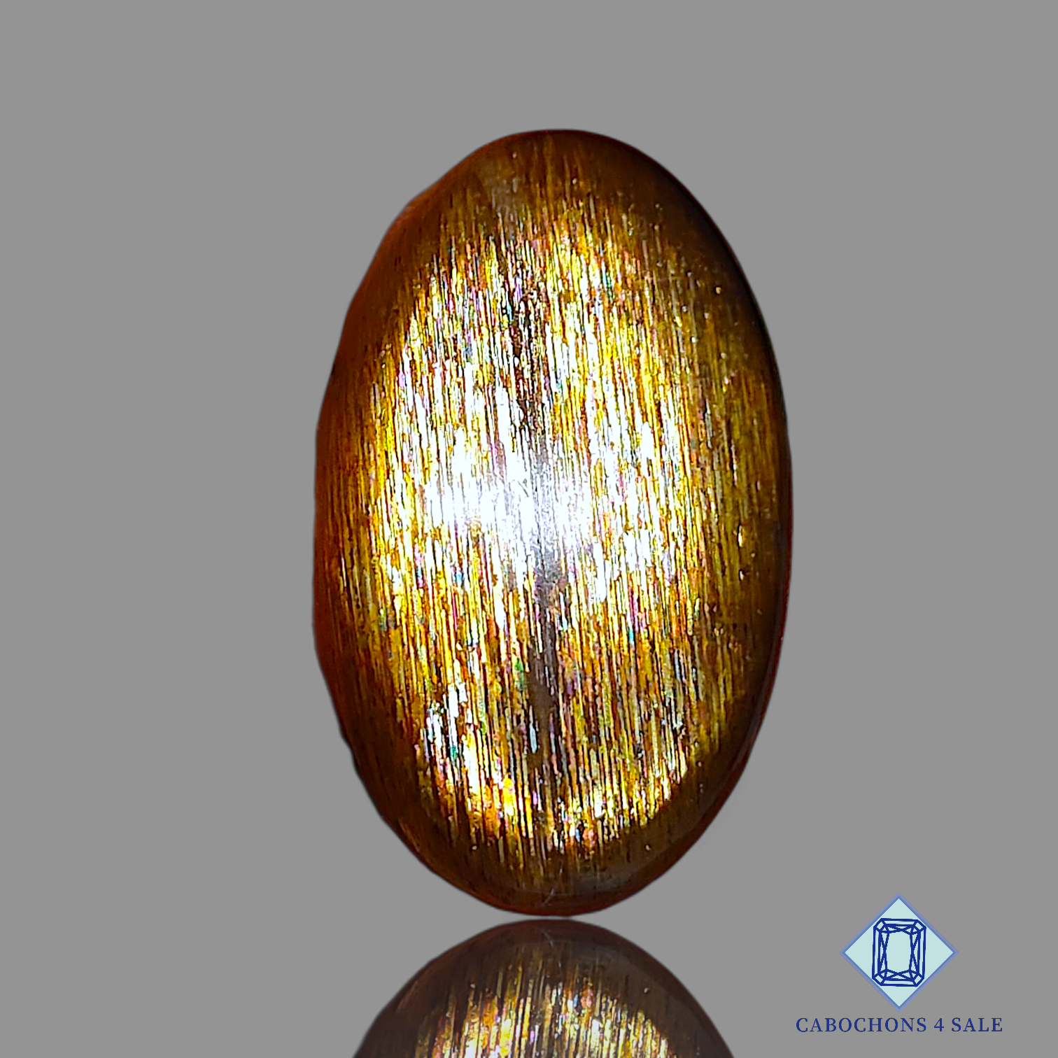 Meteor Shower Rainbow Lattice Sunstone