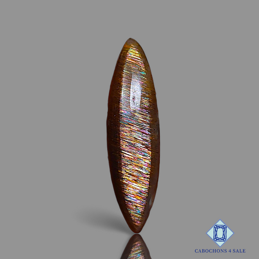 Meteor Shower Rainbow Lattice Sunstone