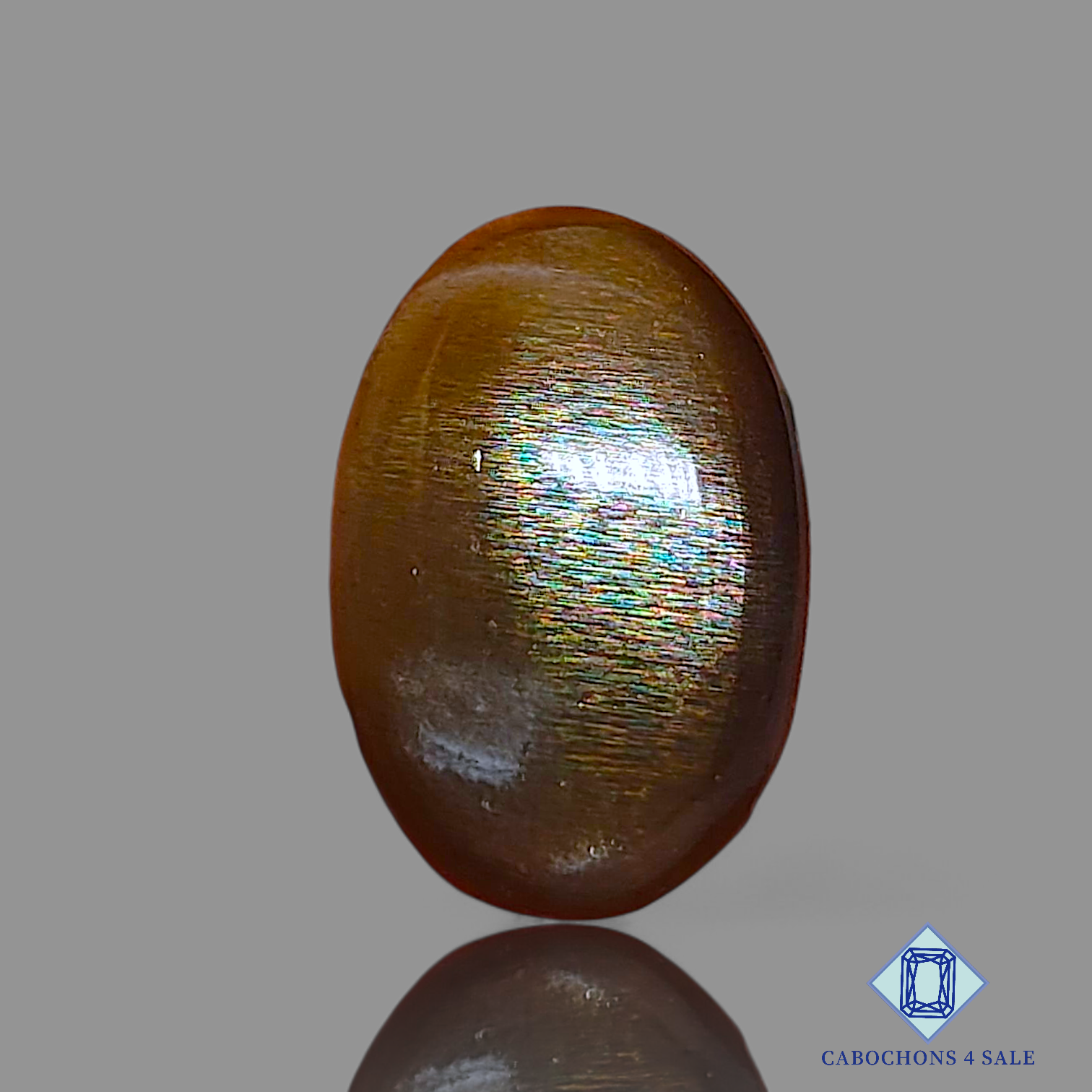 Meteor Shower Rainbow Lattice Sunstone