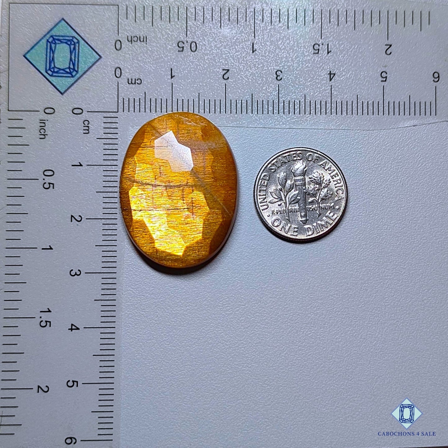 Meteor Shower Rainbow Lattice Sunstone