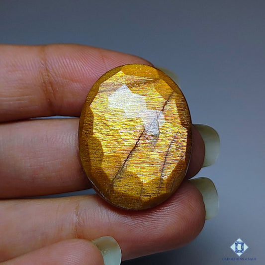 Meteor Shower Rainbow Lattice Sunstone