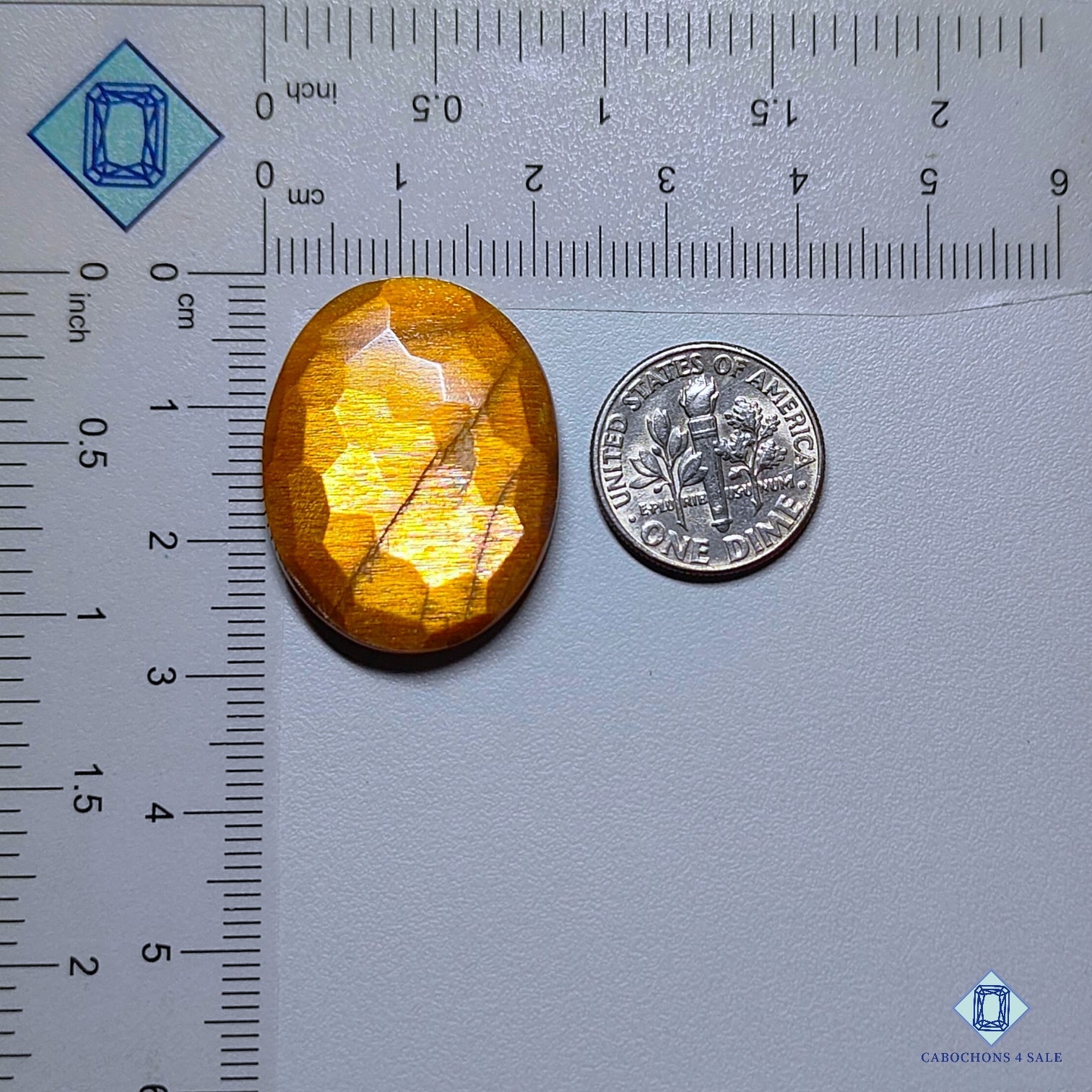 Meteor Shower Rainbow Lattice Sunstone