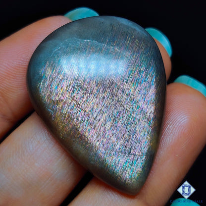 Meteor Shower Rainbow Lattice Sunstone