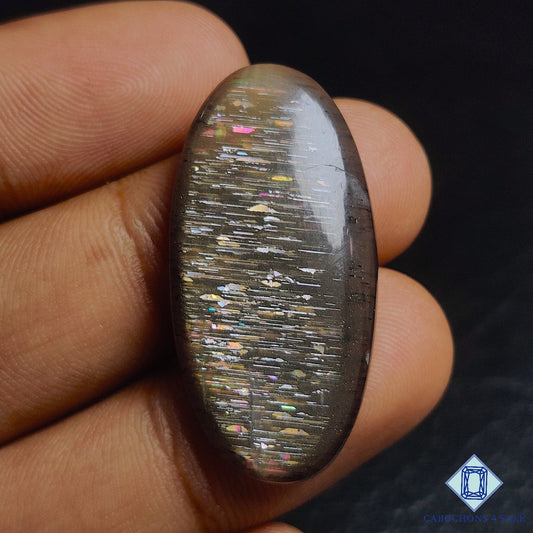 Meteor Shower Rainbow Lattice Sunstone