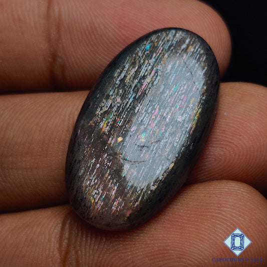 Meteor Shower Rainbow Lattice Sunstone